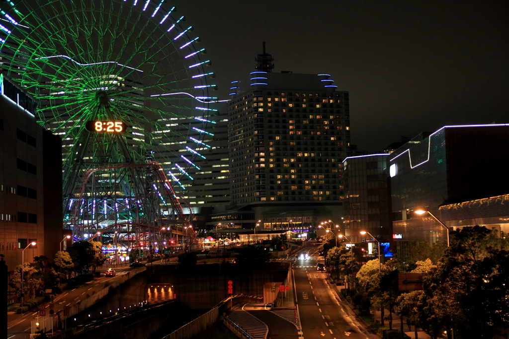 みなとみらい　夜景