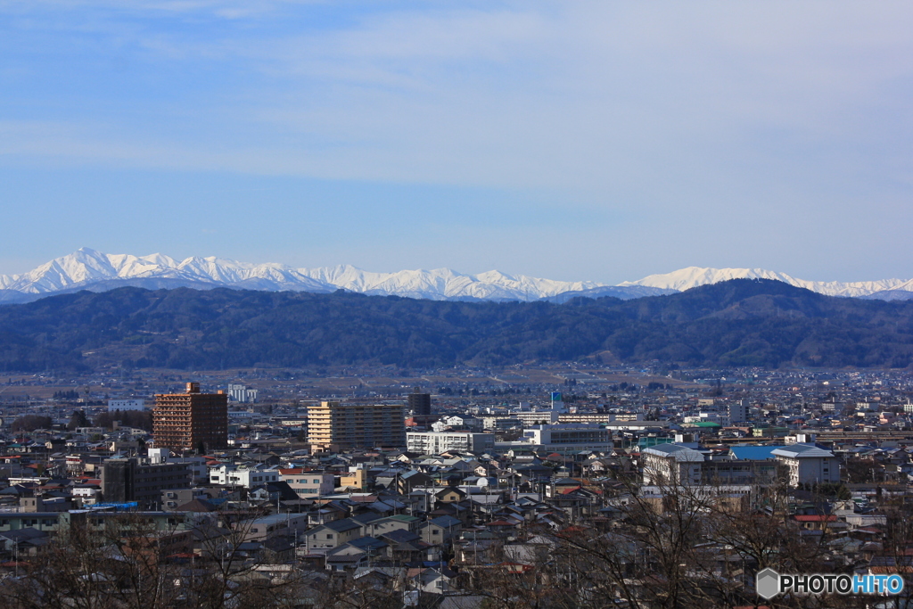 山形市を望む②