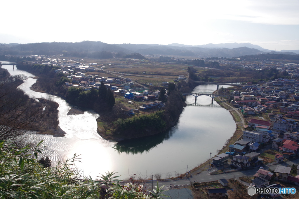 楯山公園からの眺望