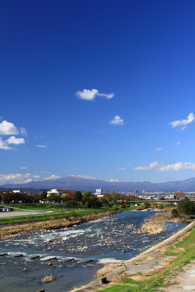 馬見ヶ崎川　風景