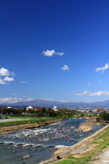 馬見ヶ崎川　風景