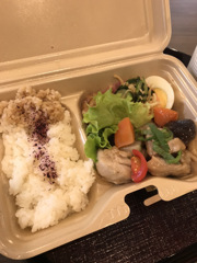 野菜中心の弁当