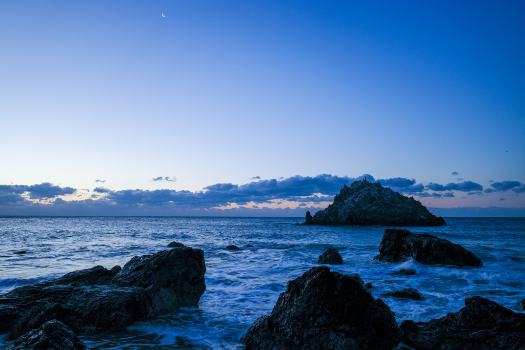 GRⅢで三日月と弥八島