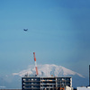 車窓から御嶽山