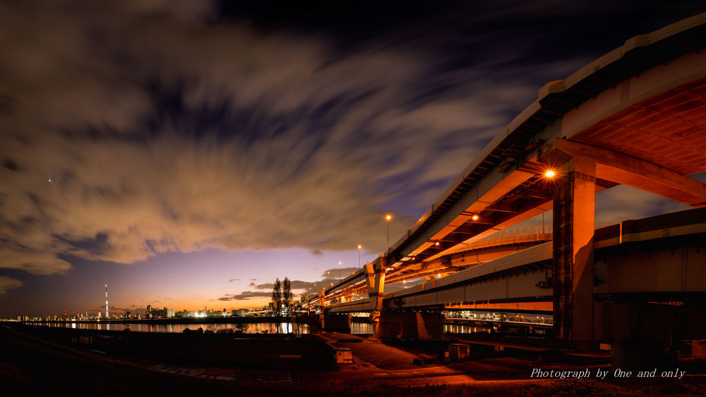 堀切ジャンクション　夕景　その２
