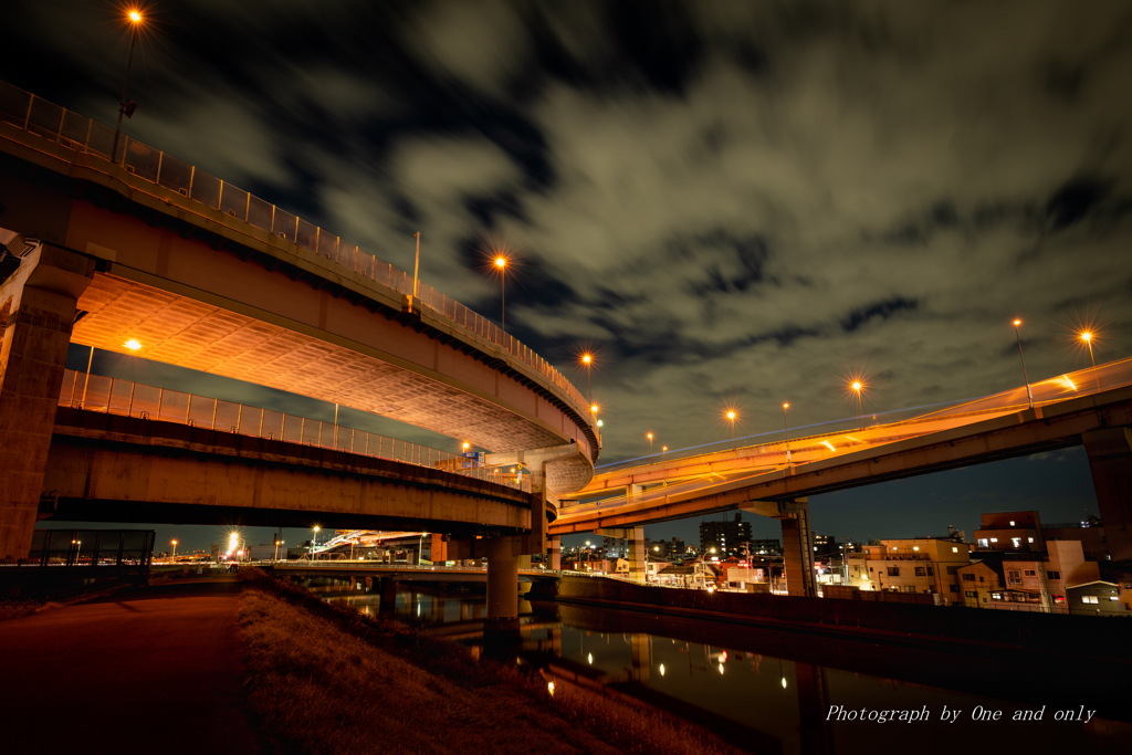 堀切ジャンクション　夕景　その３