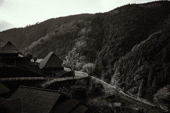紀伊山地の集落