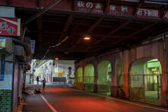 The Ammonia streets  -- 萩ノ茶屋駅