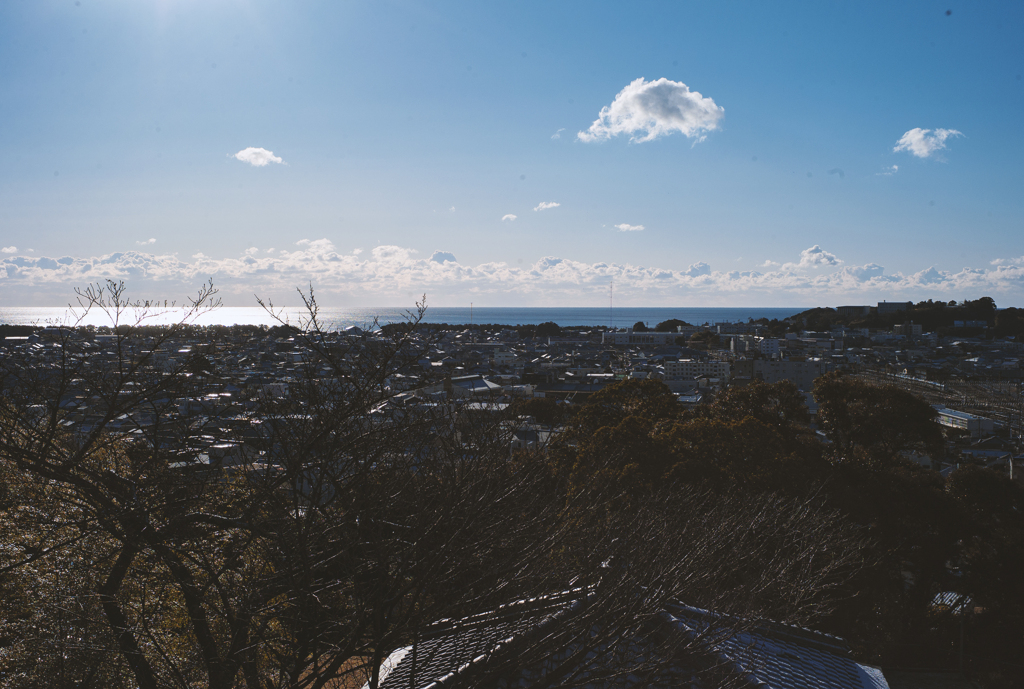 過日の路地・熊野灘