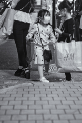 on the street