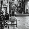 on the street