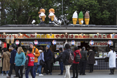 ほろ苦いソフトクリーム