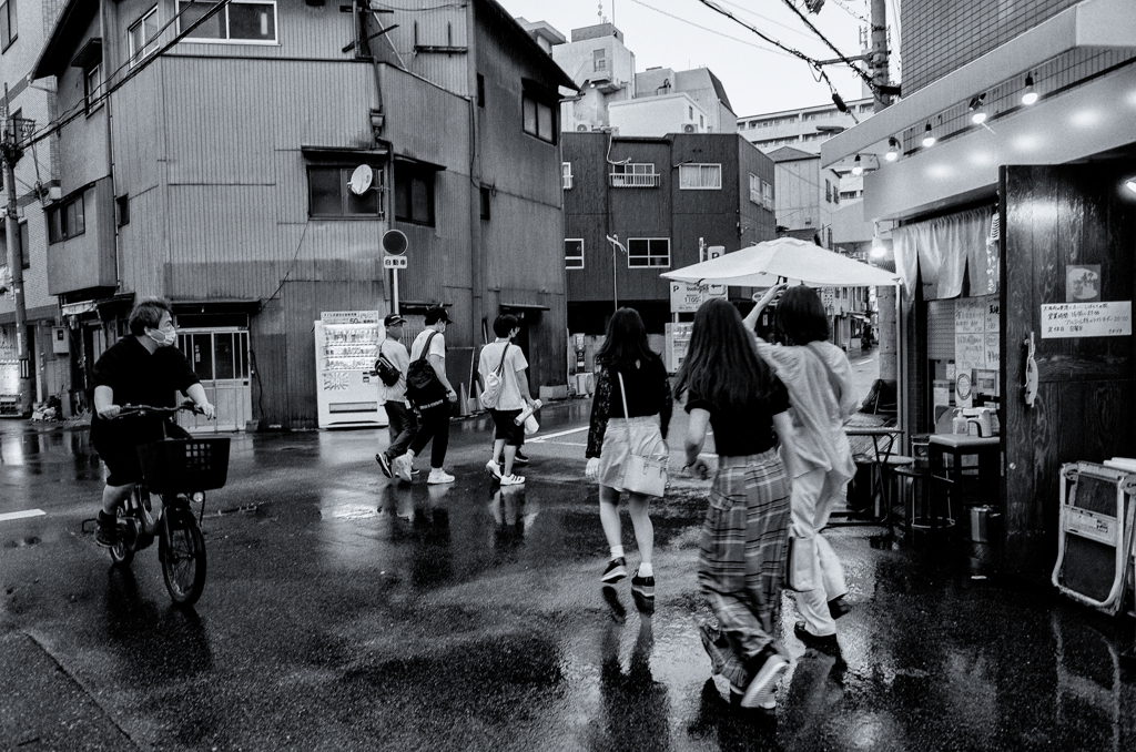 evening shower