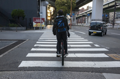 チャリンコ二人羽織