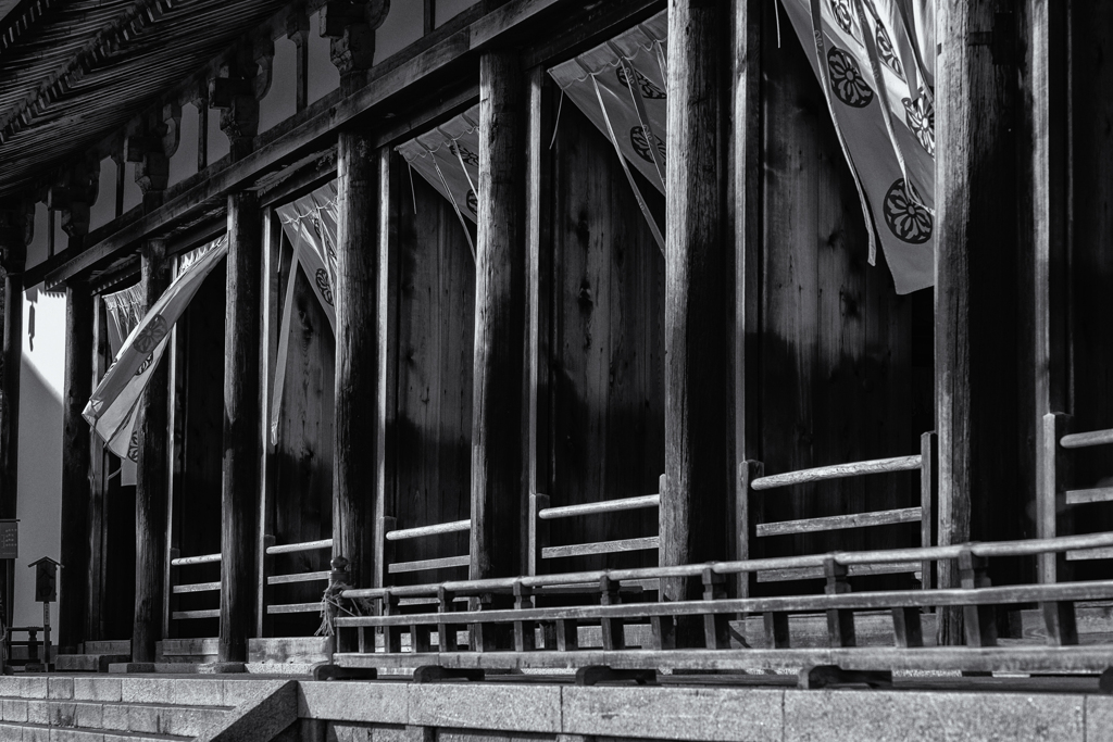 The oldest wooden building in Japan