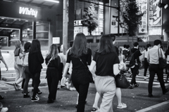 on the street
