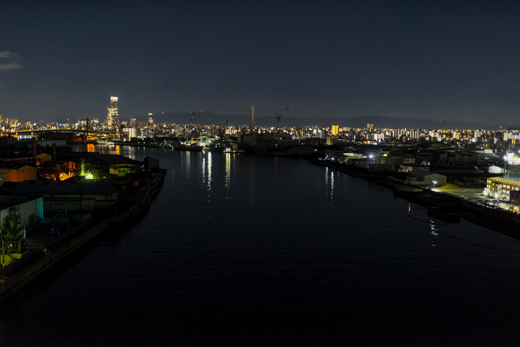 新木津川大橋からの眺望