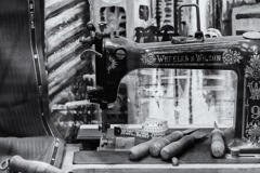 vintage sewing machine