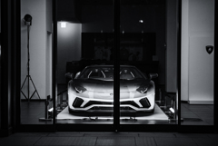 monochrome statics