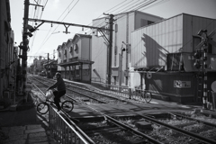 monochrome kita-tengachaya station
