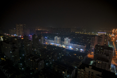 中国地方都市の眺望