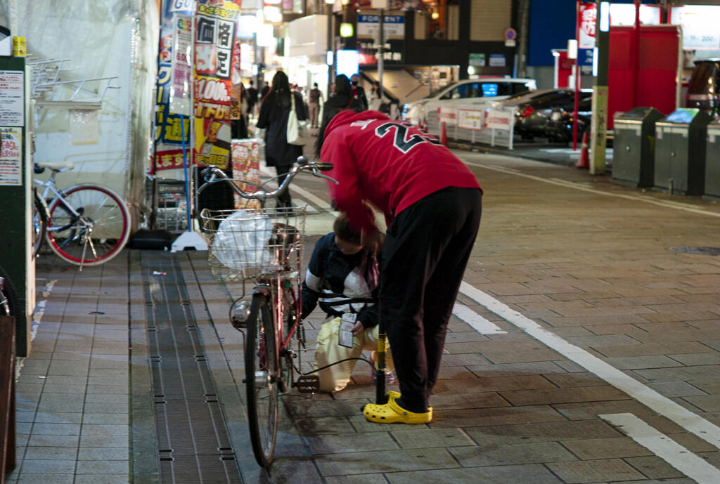 ストリートスナップ、人でなし宣言