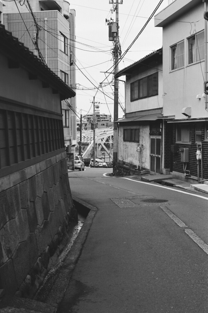 坂からの風景