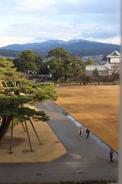 五十間長屋から見る医王山