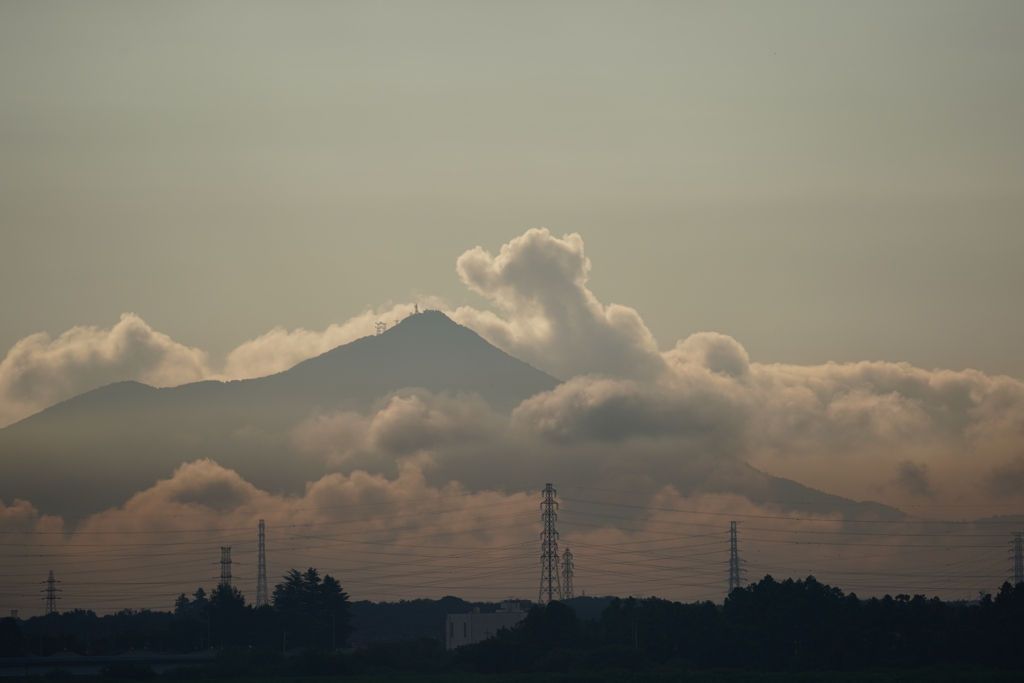 ゴジラVS筑波山