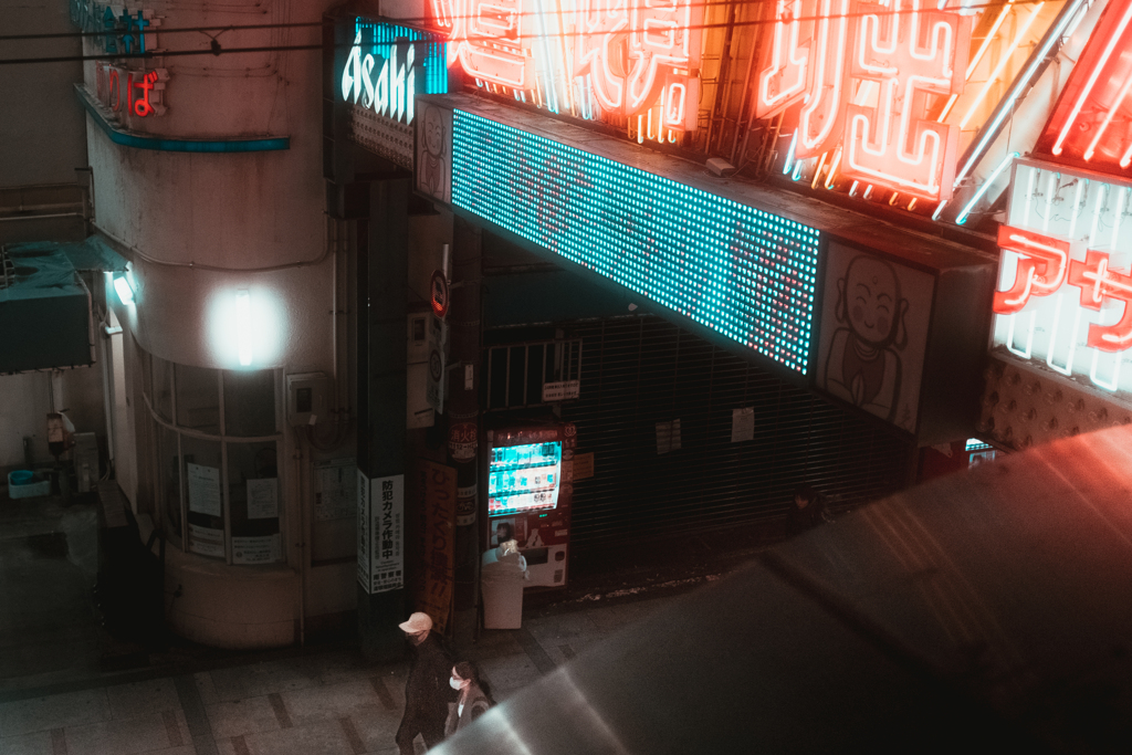 道頓堀...