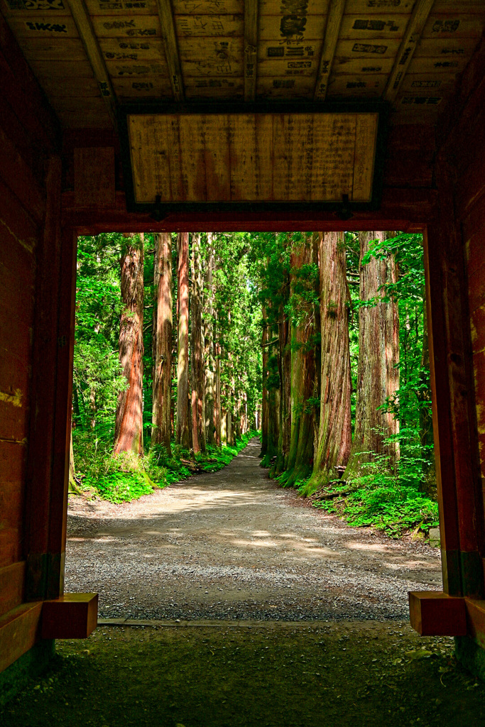 御神門　戸隠神社　奥社