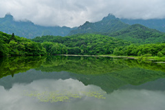 戸隠神社　鏡池