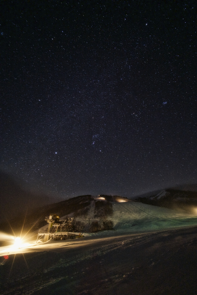 冬の星空・神楽ヶ峰１