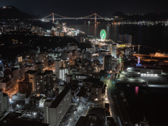 下関市　海峡ゆめタワーより①