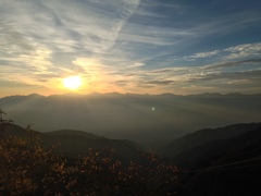 千畳敷カールの夜明け