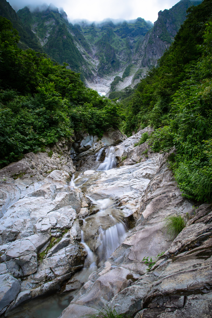 夏の谷川岳一ノ倉沢　Ⅲ