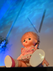 式場内のメルちゃん