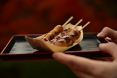 京都　おだんご