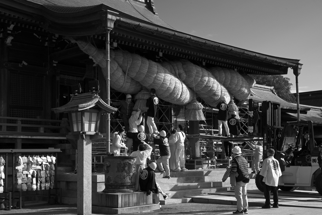 宮地嶽神社　大しめ祭６