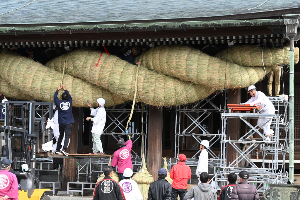 宮地嶽神社　大しめ祭４