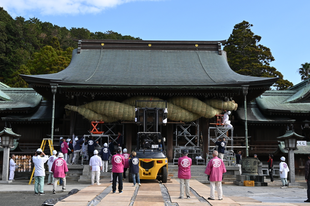 宮地嶽神社　大しめ祭２
