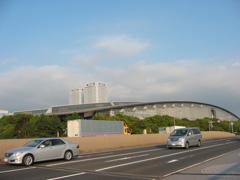 震災前のサイクリングロード