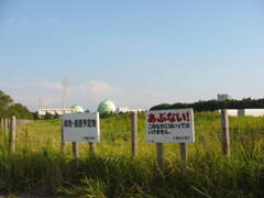 震災前のサイクリングロード