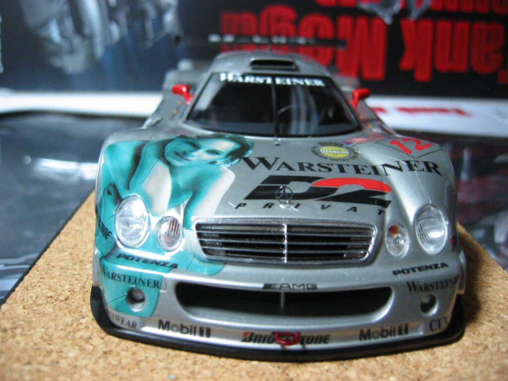 タミヤ　1/24 CLK-GTR メルセデス　スポーツウェア