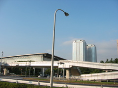 震災前のサイクリングロード