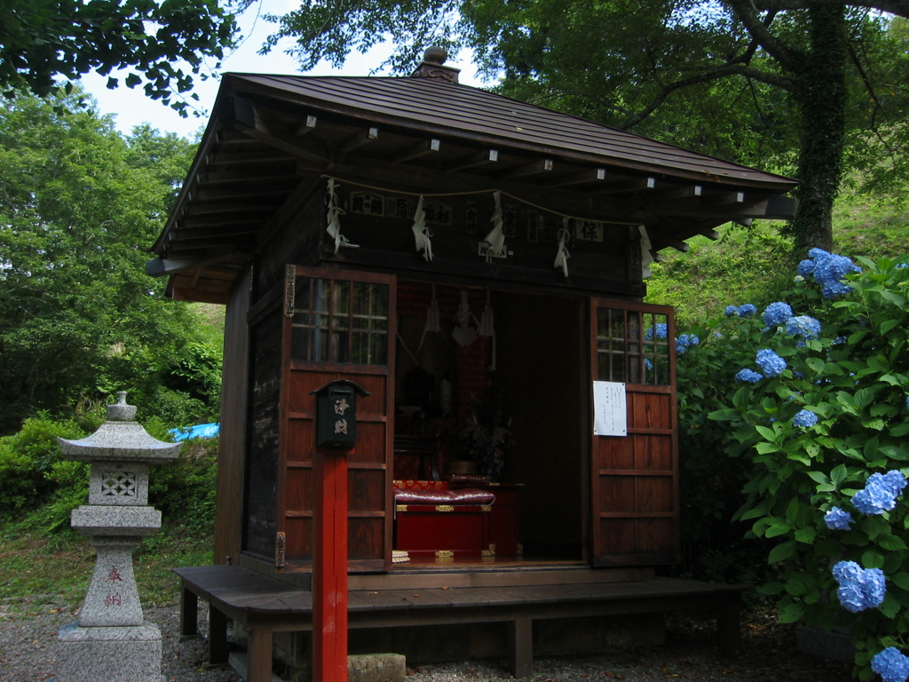 初夏、千葉県養老渓谷