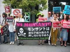 GMO作物反対抗議集会丸の内