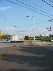 震災前のサイクリングロード