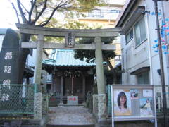 船橋の東照宮付近