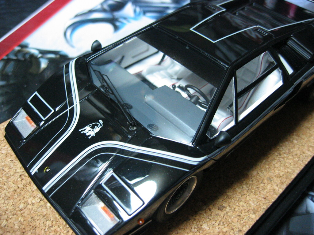 アオシマ 1/24 ランボルギーニカウンタックLP500R